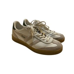 Gola Women's White and Tan Sneakers